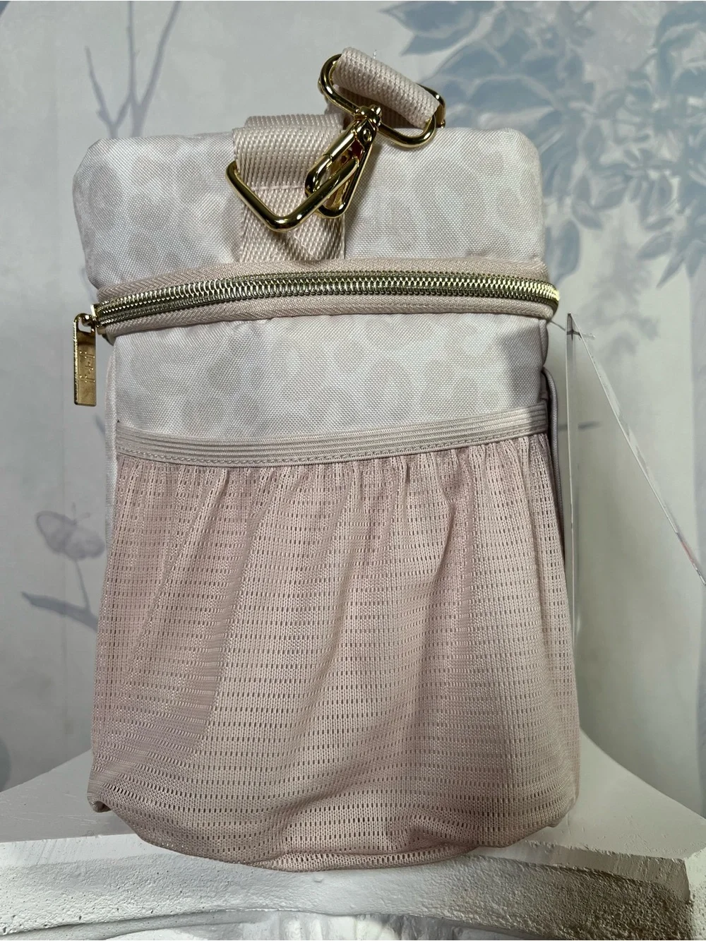 Fit+Fresh Beige Leopard Lunch Bag